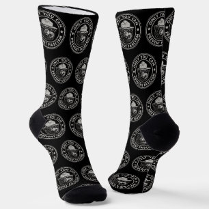 Only You Can Prevent Fascism Vintage Resist Socks