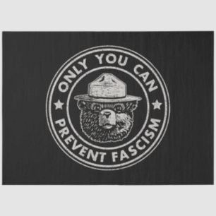 Only You Can Prevent Fascism Vintage Resist Tissue Paper