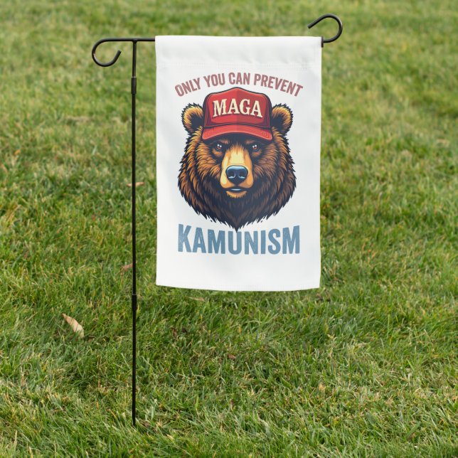 Only You Can Prevent Kamunism  Garden Flag (In SItu)