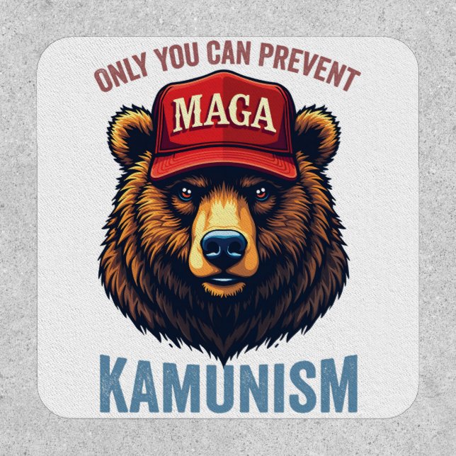 Only You Can Prevent Kamunism Harris  Patch (Front)