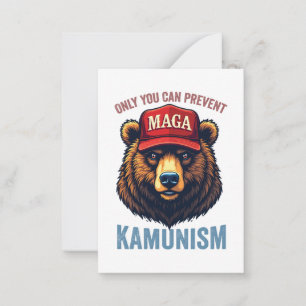Only You Can Prevent Kamunism  Note Card