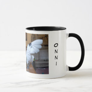 Onni the tap dancing stomping cockatoo mug