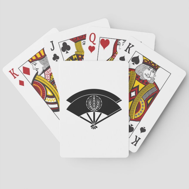 Onoe Kikugoro Poker Cards (Back)