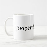onomatopoeia coffee mug