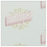 Onomatopoeia Explosion English Language  Fabric
