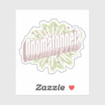 Onomatopoeia Explosion English Language  Sticker