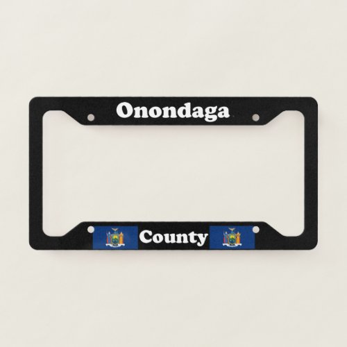 Onondaga County New York LPF License Plate Frame