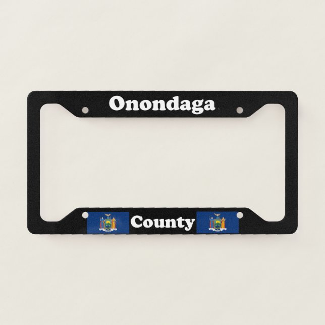 Onondaga County New York LPF License Plate Frame (Front)