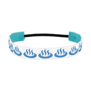 Onsen ♨ Hot Spring 温泉 Japanese Sign Athletic Headband