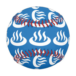 Onsen ♨ Hot Spring 温泉 Japanese Sign Baseball