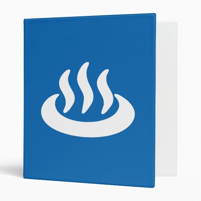 Onsen ♨ Hot Spring 温泉 Japanese Sign Binder (Front/Inside)