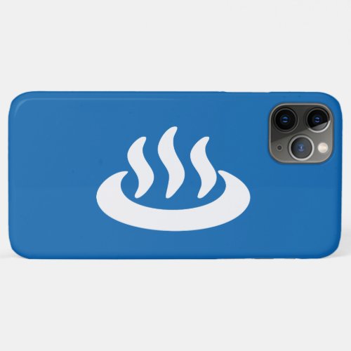 Onsen  Hot Spring 温泉 Japanese Sign iPhone 11 Pro Max Case