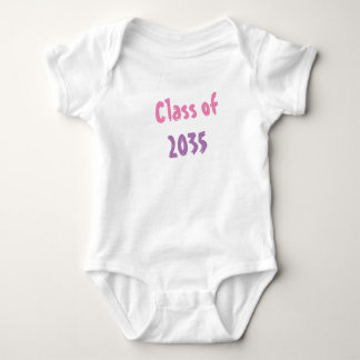 Onsie Class of 2035.  A new baby must have! Bodysuit