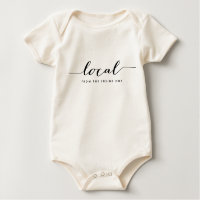 Onsie: Local - from the inside out Baby Bodysuit