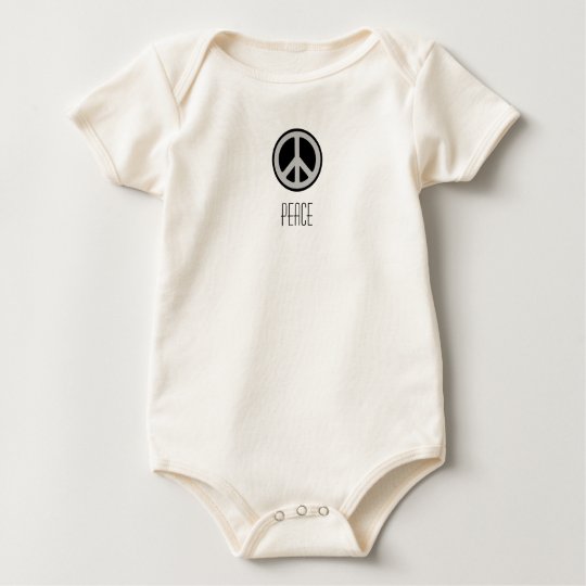 Onsie Peace Baby Bodysuit