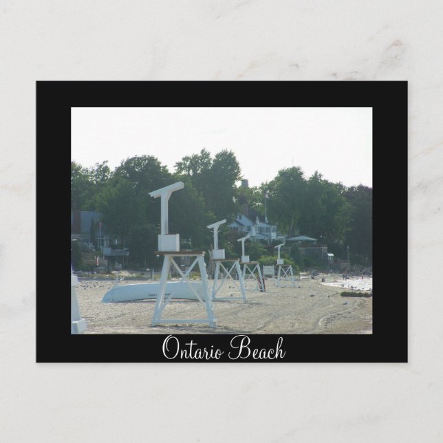 Ontario Beach Postcard (Front)