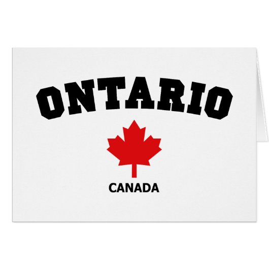 Ontario Block Cards (Front Horizontal)