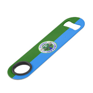 Ontario (California) City flag  Bar Key