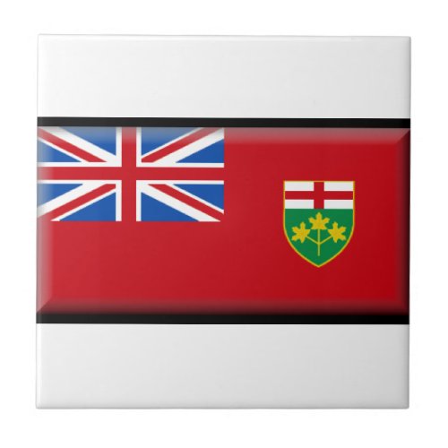 Ontario Canada Flag Tile