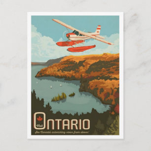 Ontario Canada Vintage Travel  Postcard