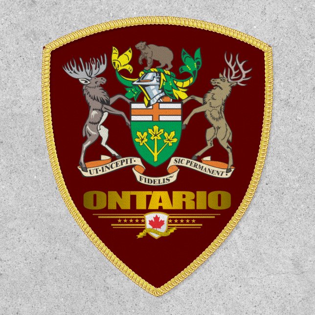 Ontario COA  Patch (Front)