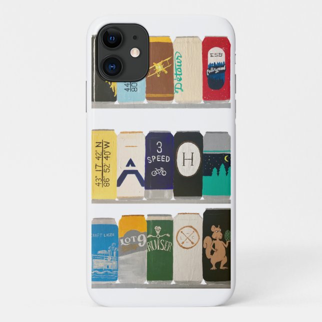 Ontario Craft Beer Cans Case-Mate iPhone Case (Back)