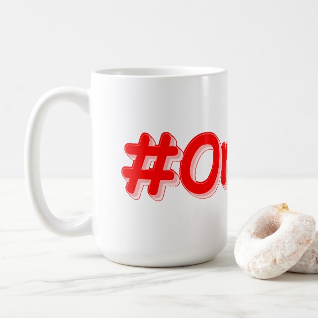 "#Ontario " Cute Design. Buy Now Coffee Mug (With Donut)