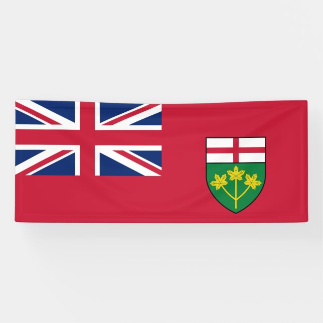 Ontario Flag Banner (Horizontal)