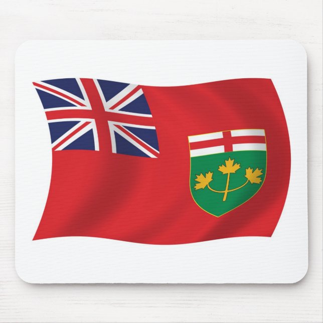 Ontario Flag Mousepad (Front)