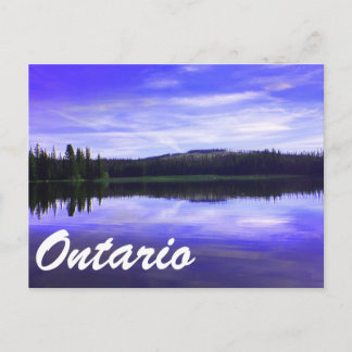 Ontario Lakes Postcard
