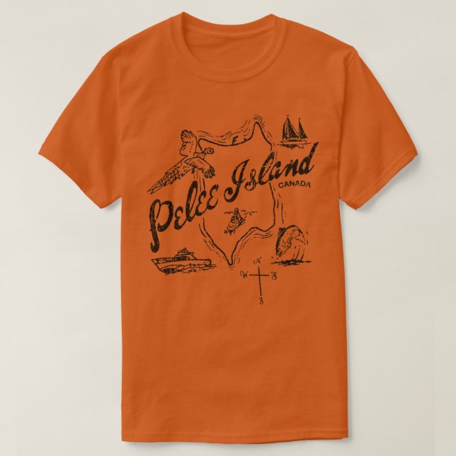 Ontario Pelee Island 1868  T-Shirt (Design Front)