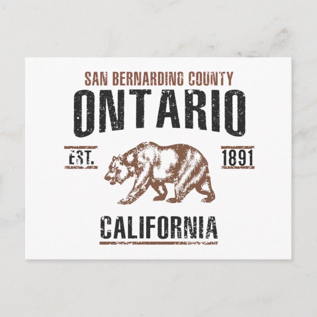 Ontario Postcard (Front)