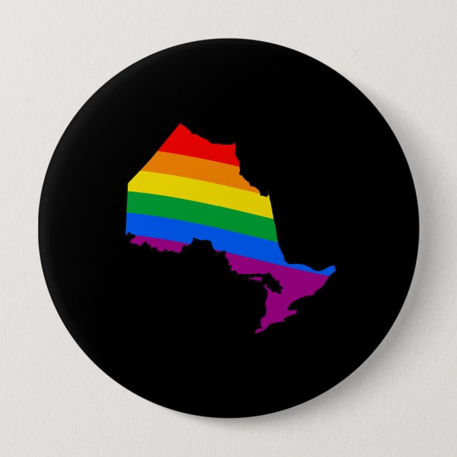 ONTARIO PRIDE BUTTON (Front)