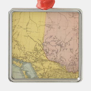 Ontario, Quebec Metal Ornament