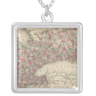 Ontario Silver Plated Necklace
