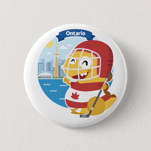 Ontario VIPKID Button (Front)