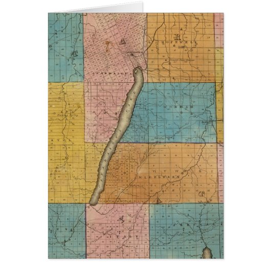 Ontario, Yates counties Cards (Front)
