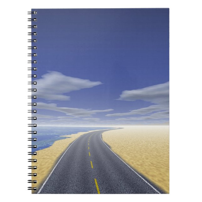 OnTheRoadAgain - Fine Day Notebook (Front)