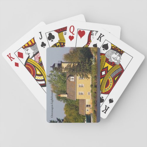 Ontonagon Lighthouse 2023 playing cards