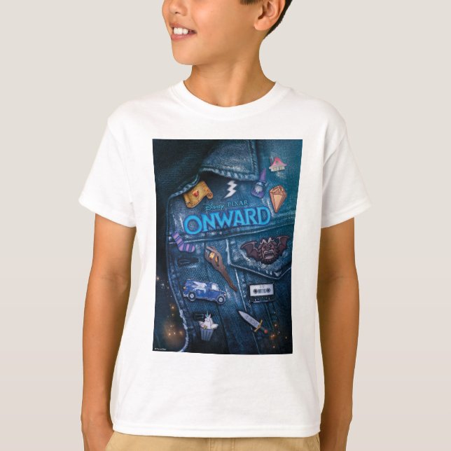 Onward | Barley Vest Poster Art T-Shirt (Front)