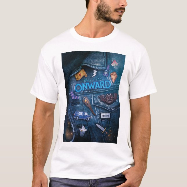 Onward | Barley Vest Poster Art T-Shirt (Front)