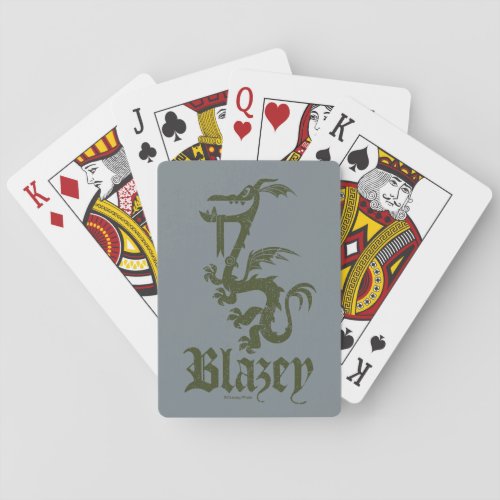 Onward  Blazey Poker Cards