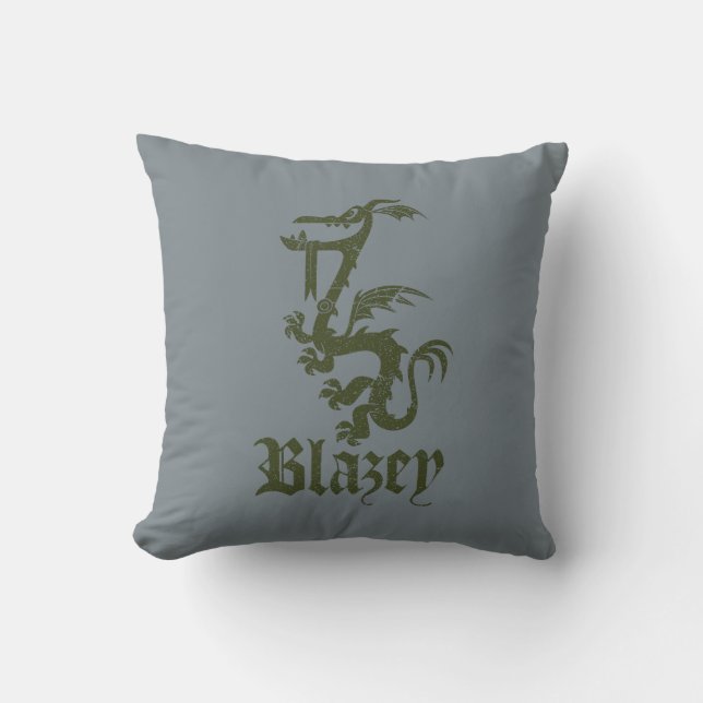 Onward | Blazey Throw Pillow (Front)