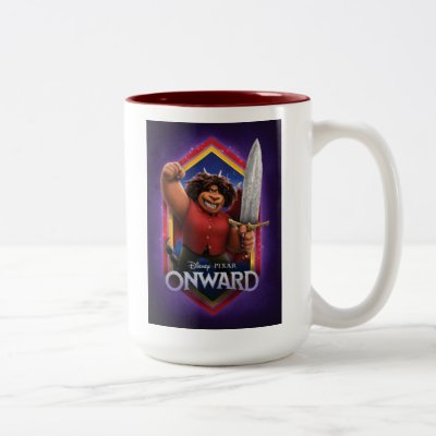 Onward | Corey Poster Art Two-Tone Coffee Mug