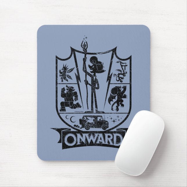 Onward Crest Mouse Pad (With Mouse)