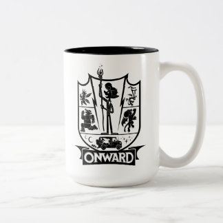 Onward Crest Two-Tone Coffee Mug