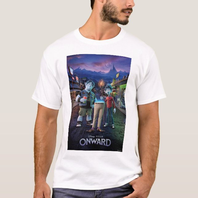 Onward | Ian, Barley & Dad Poster Art T-Shirt (Front)