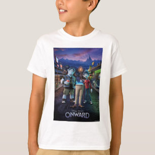 Onward   Ian, Barley & Dad Poster Art T-Shirt