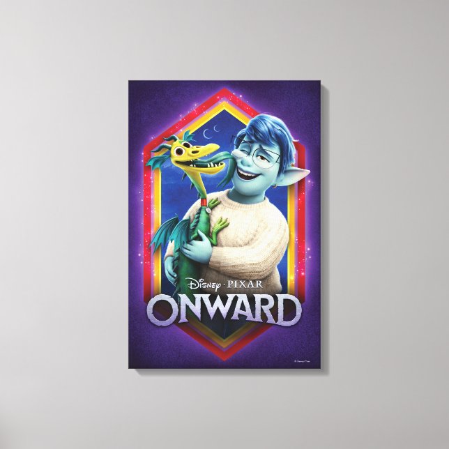 Onward | Laurel & Blazey Poster Art Canvas Print (Front)