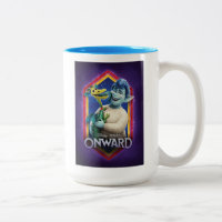 Onward | Laurel & Blazey Poster Art Two-Tone Coffee Mug